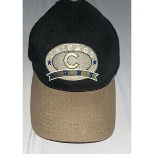 Cubs Hat AnnCo  Black And Brown One size
